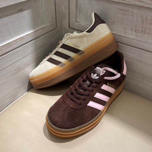 ADIDAS ブラウン・ベージュ　ガゼル.JPG