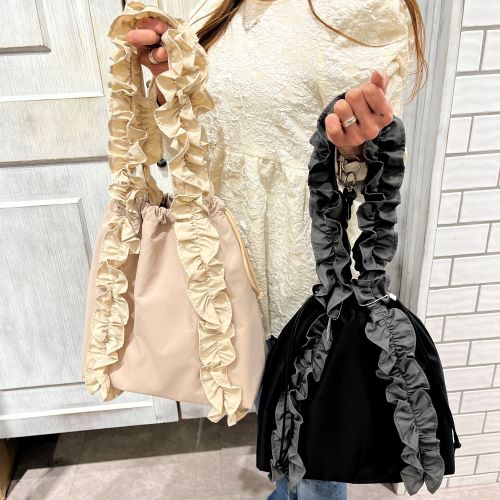 2026SS フリルトートバッグ.JPG