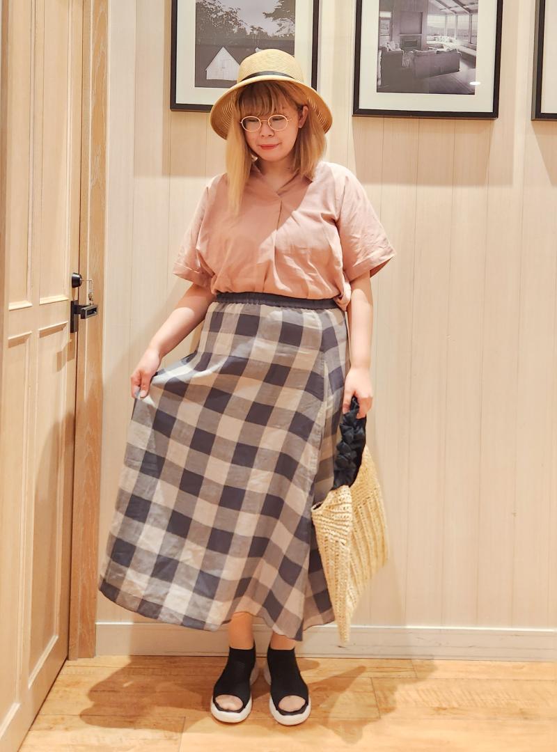 夏のお出かけコーデ