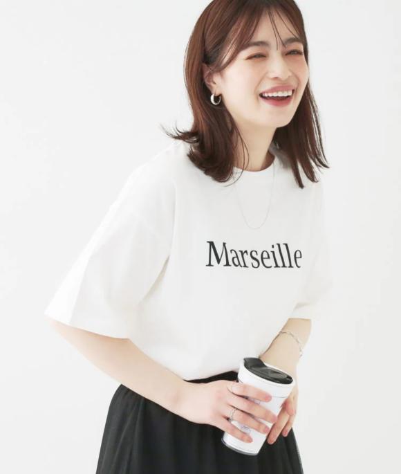 【S-LL/選べる4柄】コットンプリントロゴTシャツ