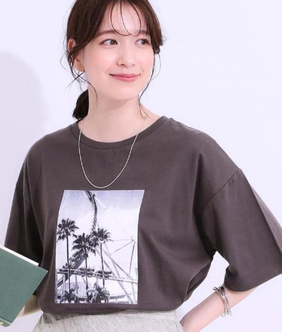 【S-LL/選べる4柄】コットンプリントロゴTシャツ