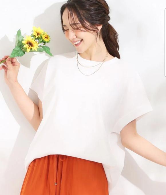 【S-LL/汗ジミ軽減/ひんやり/UV】体型カバーに タック入りドルマントップス