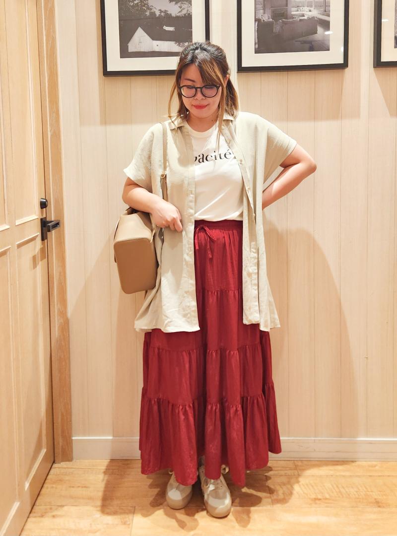 シューラルーの大人カジュアルコーデ