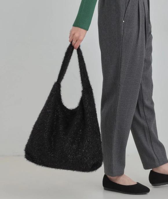 ラメトートバッグ