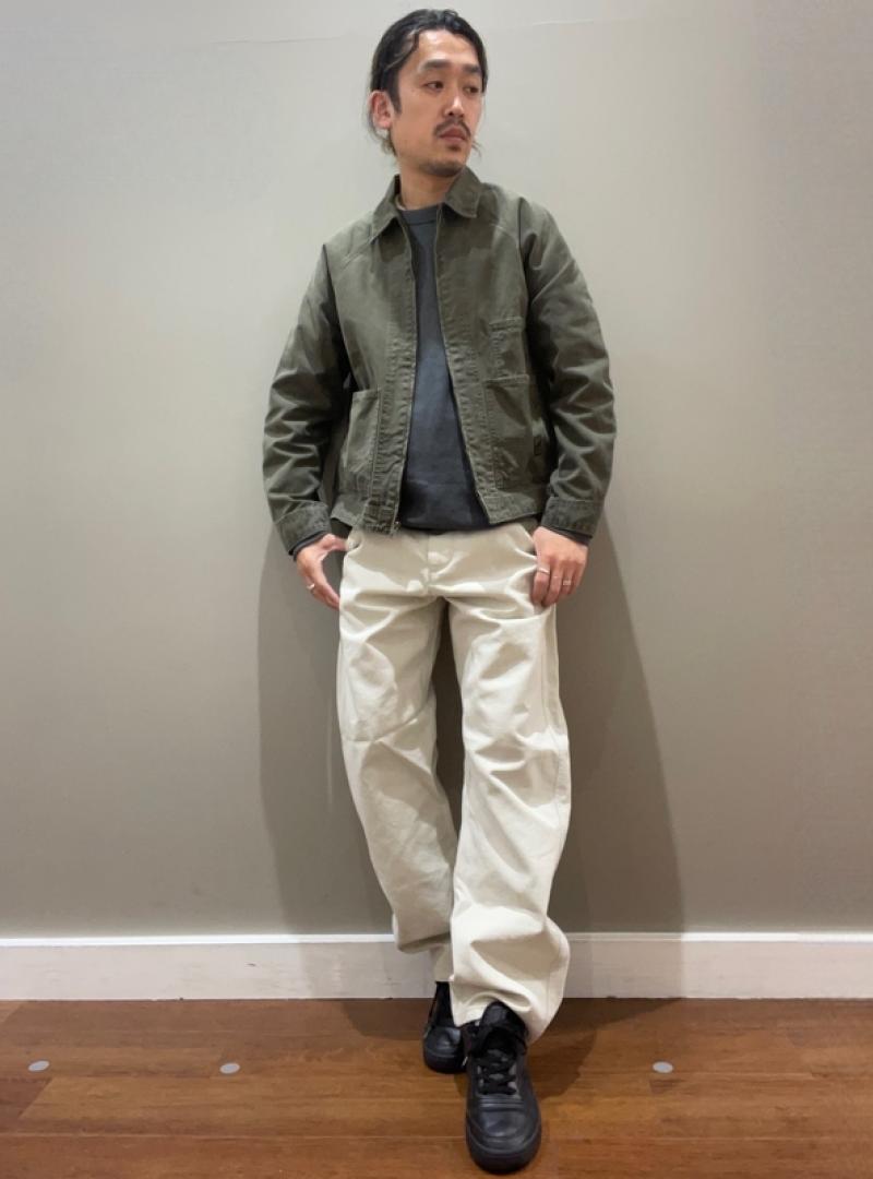 キャンバスバレルカーキ