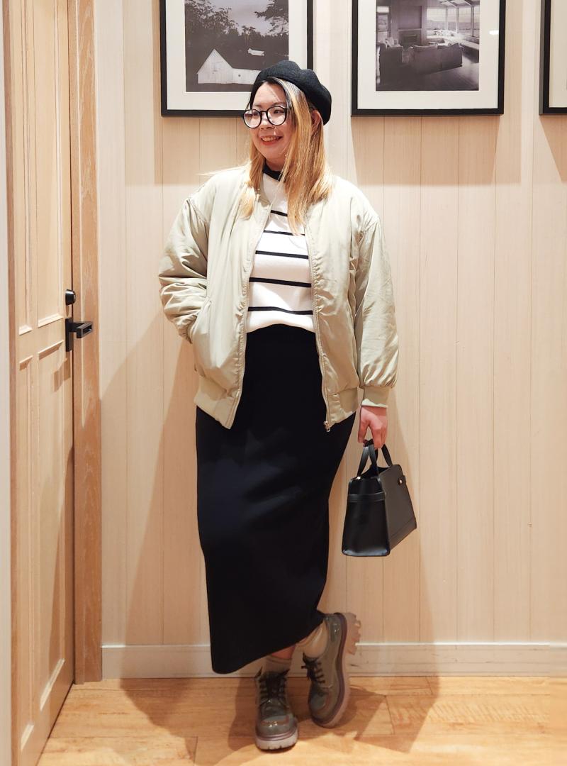 超スタイル盛れる♪ ナロースカートコーデ