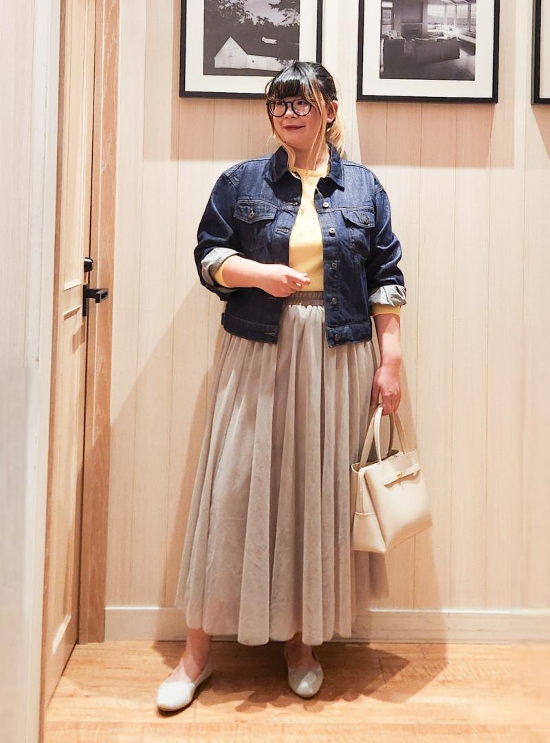 トレンド!!デニムジャケットコーデ