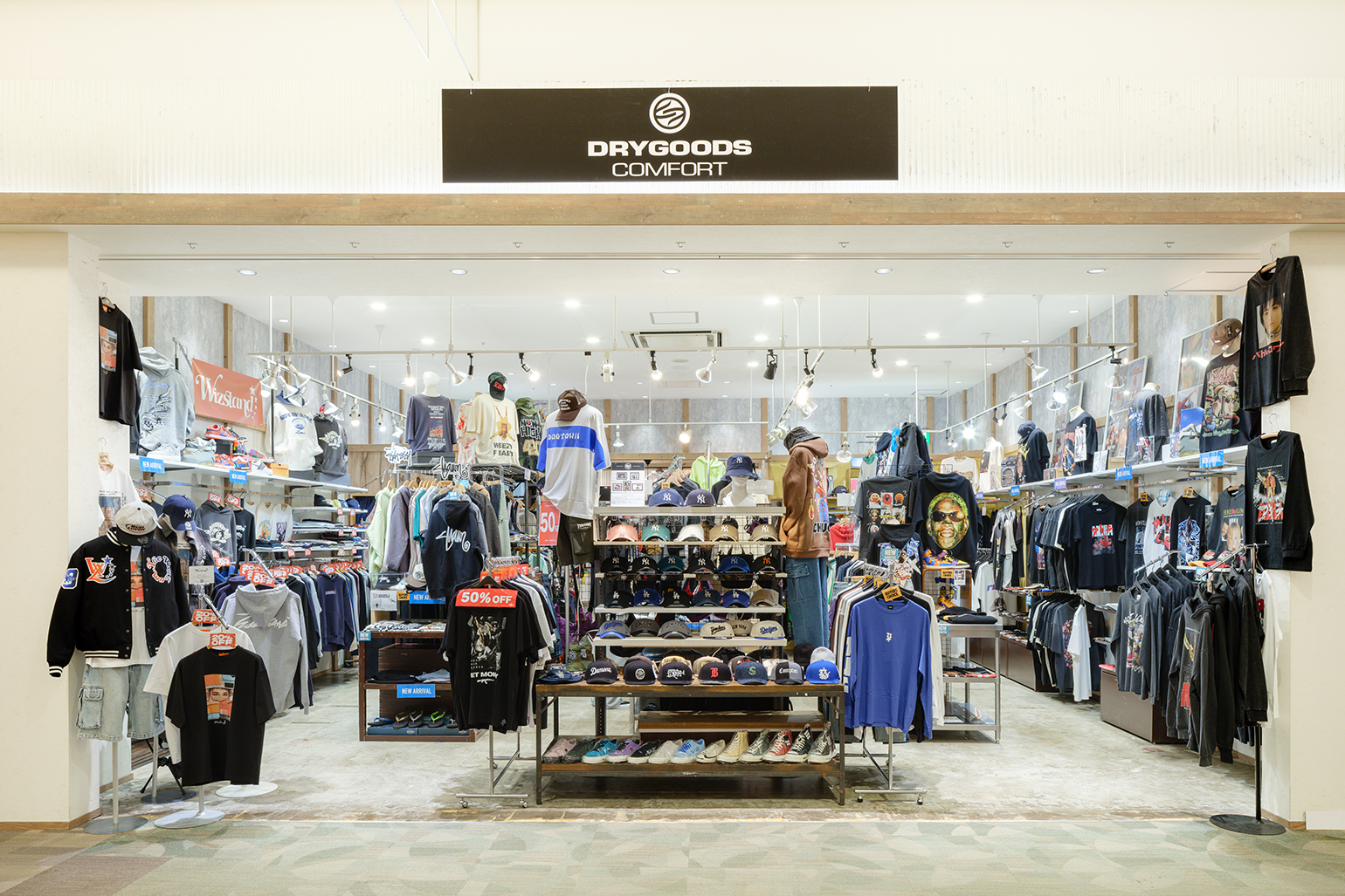 DRYGOODS COMFORTの外観写真